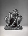 Crouching Woman with Crab, Aristide Maillol (French, Banyuls-sur-Mer 1861–1944 Perpignan), Bronze, French